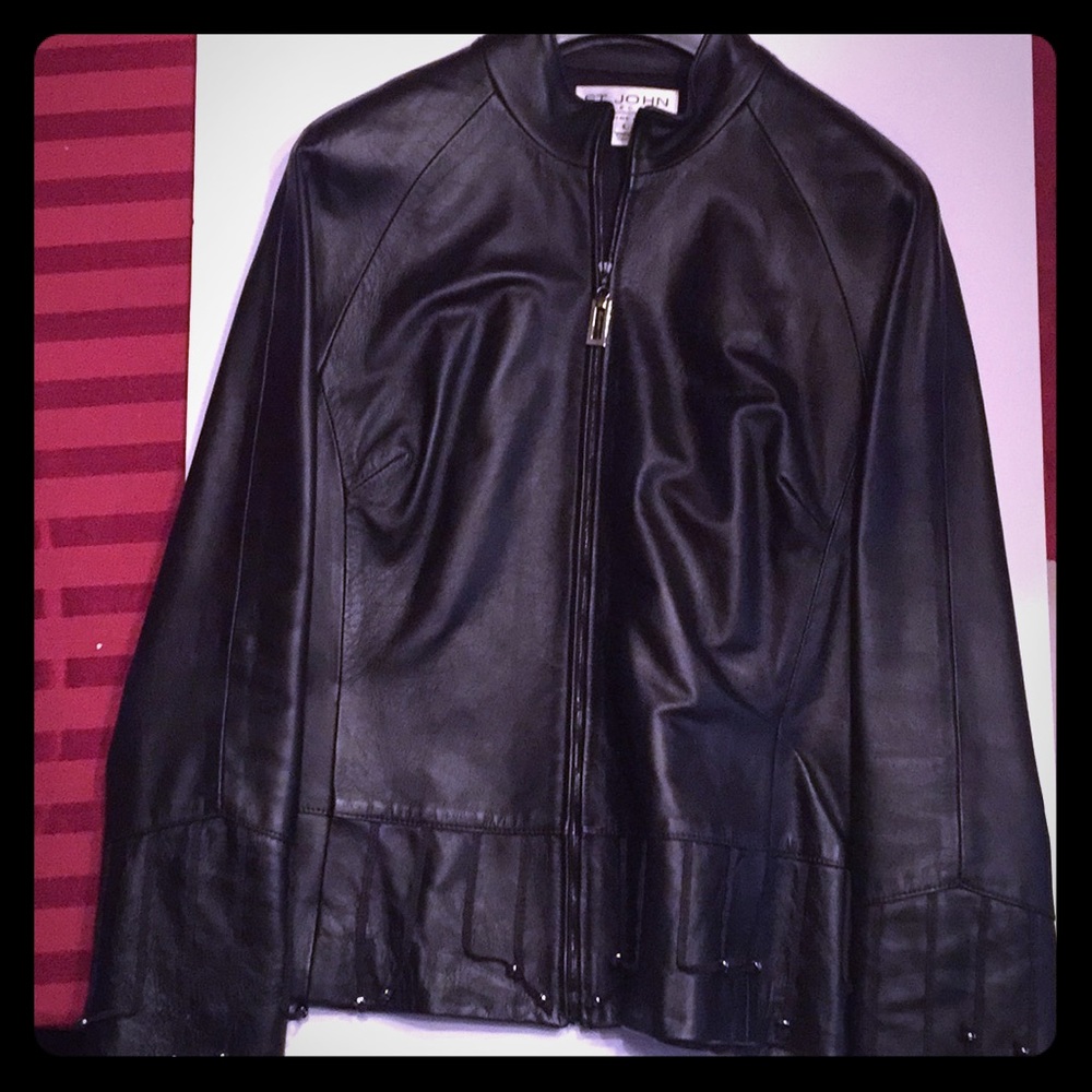 Leather jacket